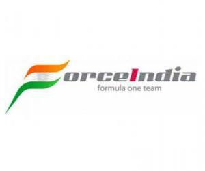 пазл Знаком Force India F1